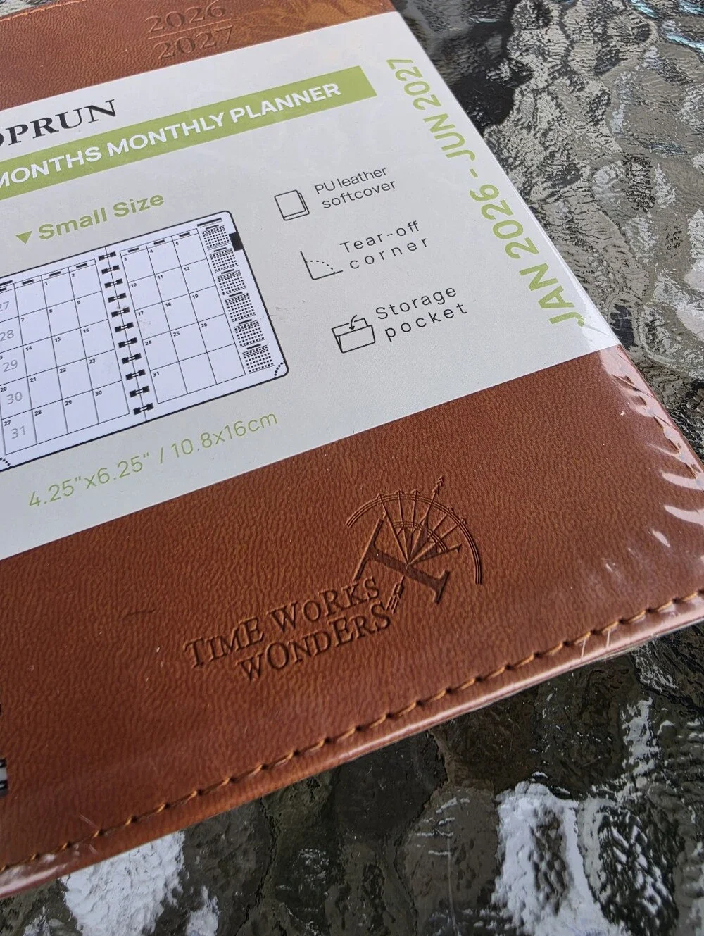 POPRUN 2026/2027 18-Month Monthly Planner
